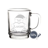 Glühweinglas Kaffeeglas 0,2l geeicht -...