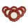 Villeroy & Boch Toys Delight Brotteller ø 17,9 cm Rot 6er Set