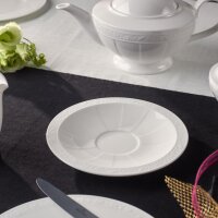 Villeroy & Boch White Pearl Cappuccinotasse mit...