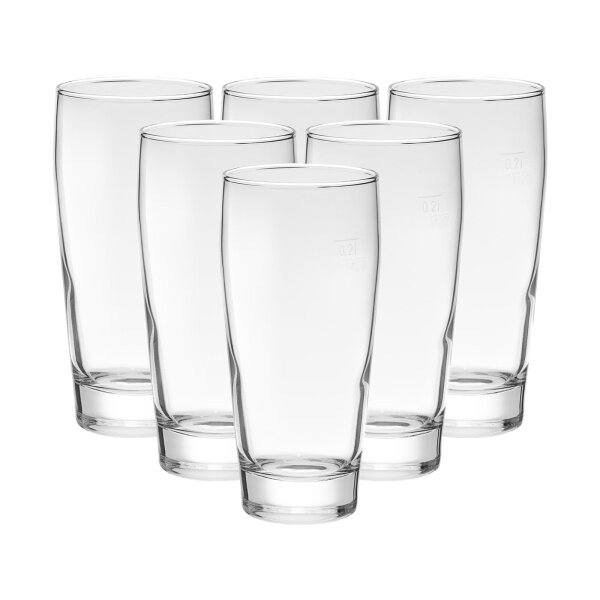 Van Well Willi Becher 0,2 l geeicht 6er Set