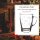Gravur Glasbecher Kaffeebecher 300 ml - Schneeflocken - 30 Stück
