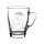 Glasbecher Kaffeebecher 300 ml - Plüschbär - 1 Stück