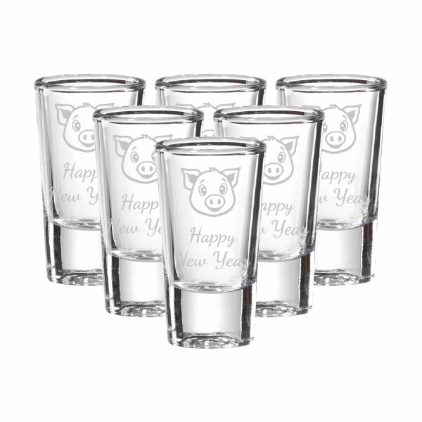 Stamper NIKO 30 ml 6er Set Schweinchen