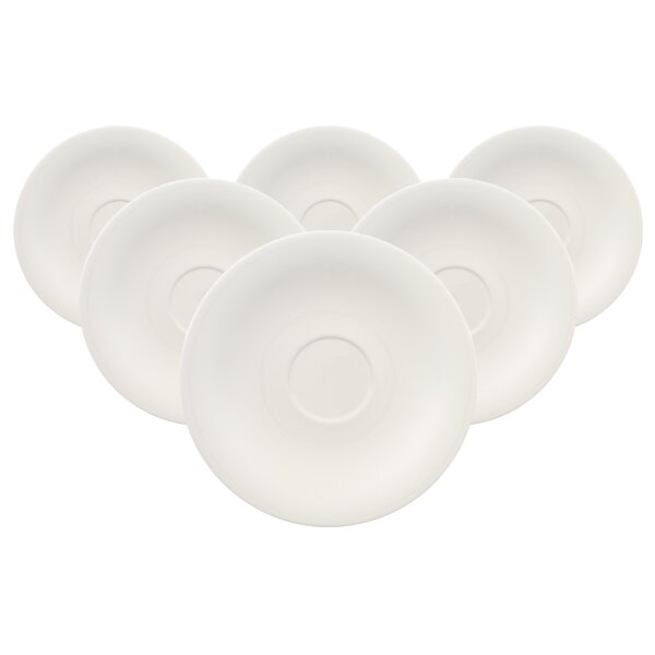 Villeroy & Boch New Cottage Basic Cappuccinountertasse ø 19 cm 6er Set