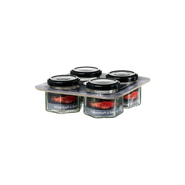 Ritzenhoff & Breker Mara Vorratsgläser-Set 106 ml 4-teilig