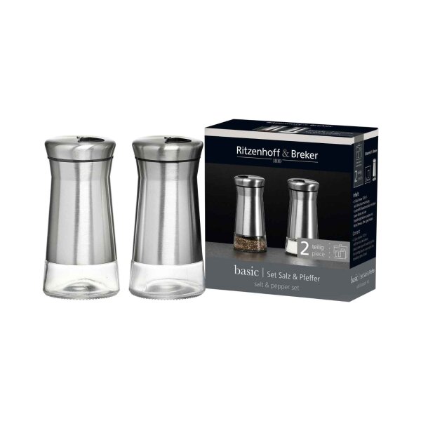 Ritzenhoff & Breker Basic Salz- & Pfefferstreuer 2-teilig