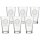 Trinkglas CIAO 300 ml Dartscheibe 6er Set