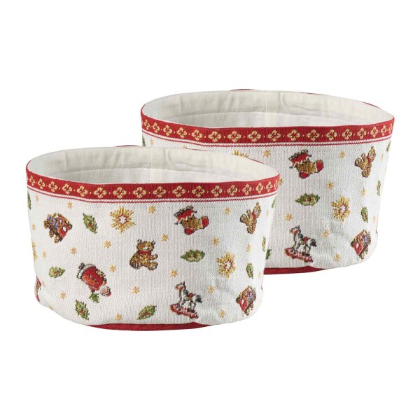 Villeroy & Boch Toys Delight Gobelin Brotkorb ø 24 cm 2er Set