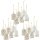 Villeroy & Boch Winter Collage Accessoires Glasglocke gold 18 tlg.