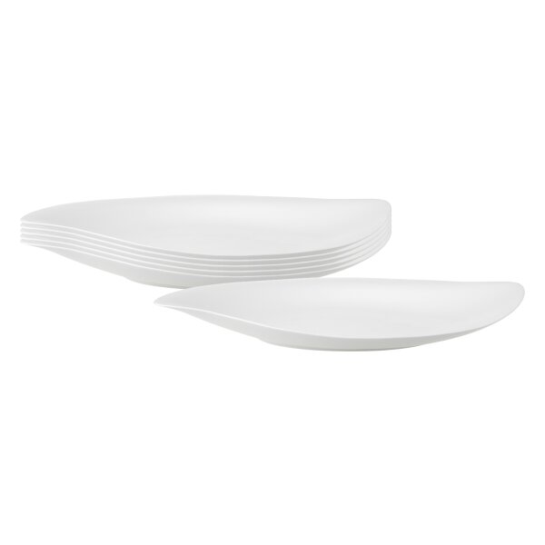Villeroy & Boch New Cottage Special Serve Salad Schale flach 6er Set