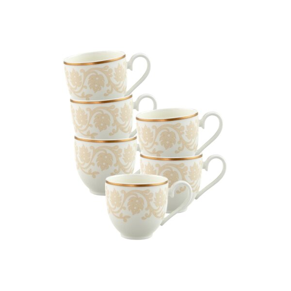 Villeroy & Boch Ivoire Espressoobertasse 70 ml 6er Set