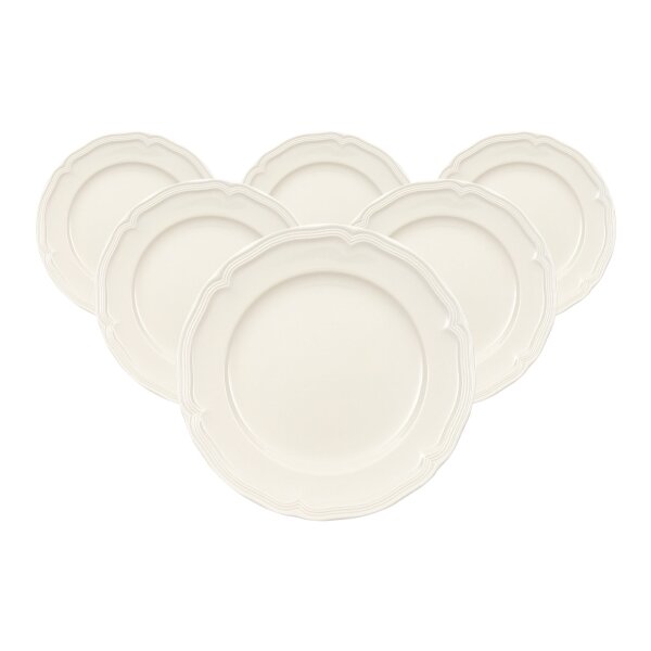 Villeroy & Boch Manoir Frühstücksteller ø 20,7 cm 6er Set