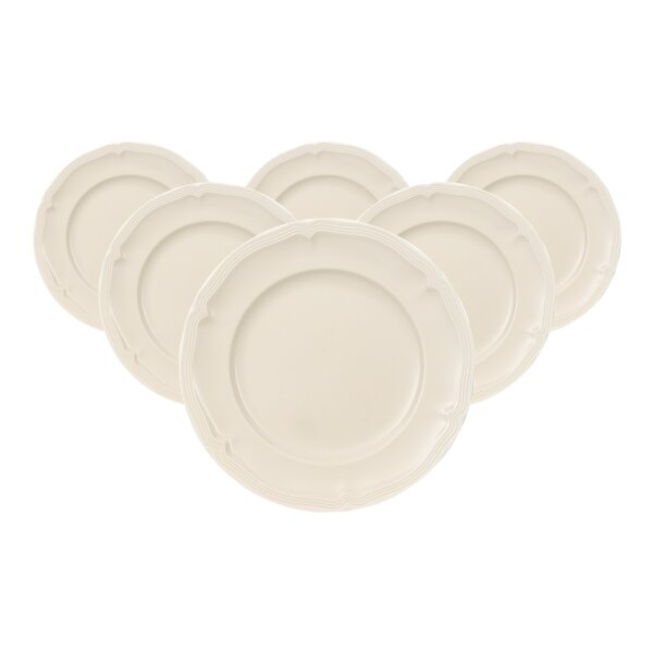 Villeroy & Boch Manoir Brotteller ø 17,4 cm 6er Set