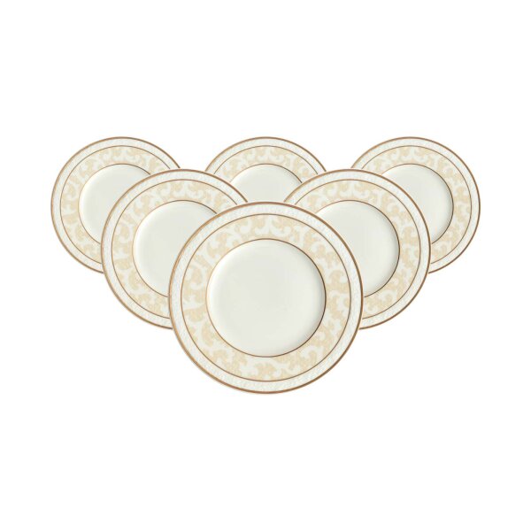 Villeroy & Boch Ivoire Brotteller ø 18 cm 6er Set