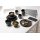 Ritzenhoff & Breker Kitwe Kaffeebecher 370 ml 6er Set - Schwarz