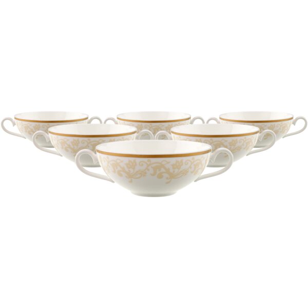 Villeroy & Boch Ivoire Suppen-Obertasse 200 ml 6er Set