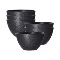 Ritzenhoff & Breker Kitwe Müslischale ø 14 cm 6er Set - Schwarz