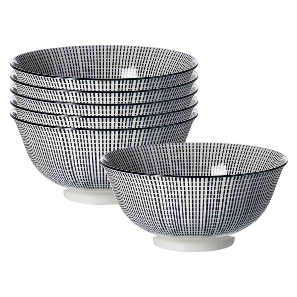 Ritzenhoff & Breker Takeo Stripes Müslischale ø 15,5 cm 6er Set