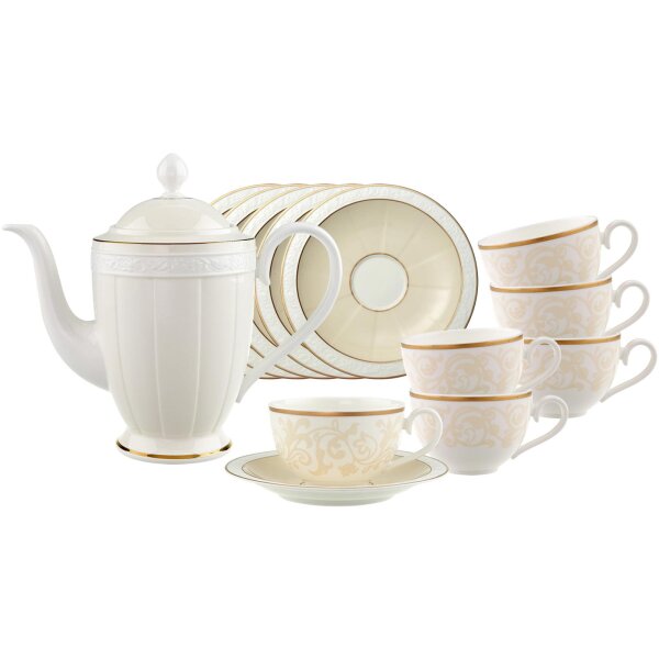Villeroy & Boch Ivoire Tee-Set 13-teilig