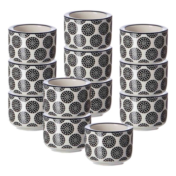 Ritzenhoff & Breker Takeo Circles Teelichthalter ø 6 cm 12er Set