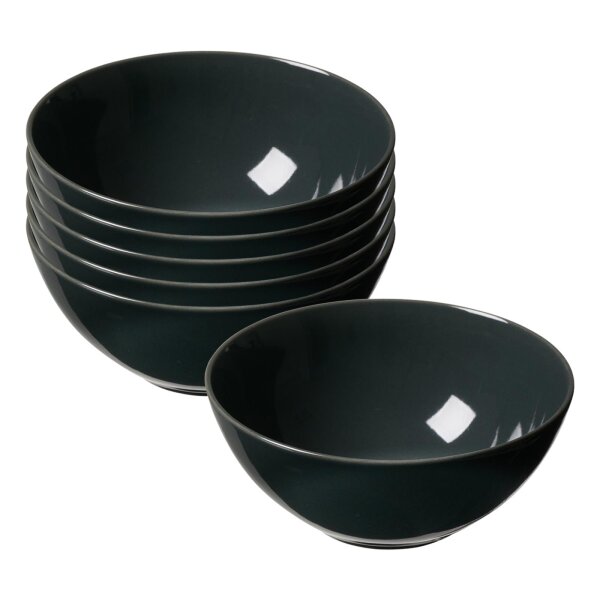 Ritzenhoff & Breker Cecina Müslischale ø 16,5 cm 6er Set - Grau