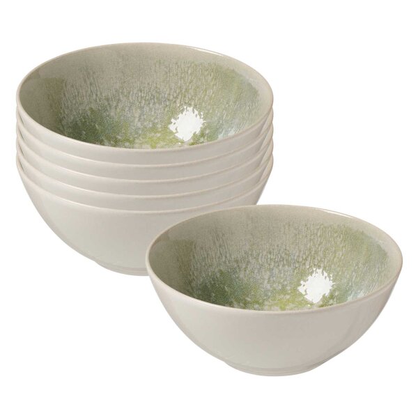 Ritzenhoff & Breker Cecina Müslischale ø 16,5 cm 6er Set - Jade