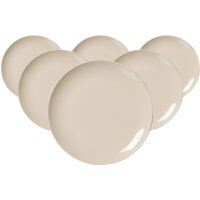 Ritzenhoff & Breker Cecina Speiseteller ø 26 cm 6er Set - Beige