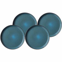 Ritzenhoff & Breker Visby Speiseteller ø 26,5 cm 4er Set - Dunkelblau