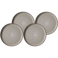Ritzenhoff & Breker Visby Speiseteller ø 26,5 cm 4er Set - Grau
