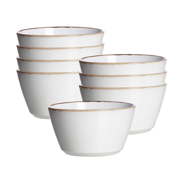 Ritzenhoff & Breker Visby Müslischale ø 14 cm 8er Set - Weiß
