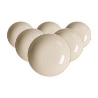 Ritzenhoff & Breker Cecina Suppenteller ø 21 cm 6er Set - Beige