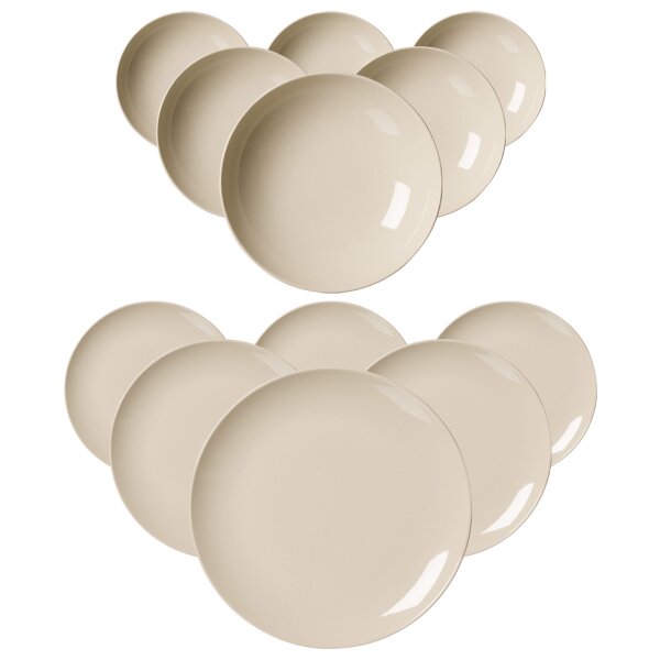 Ritzenhoff & Breker Cecina Tafelservice 12-teilig - Beige