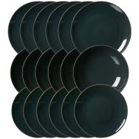 Ritzenhoff & Breker Cecina Teller-Set 18-teilig - Grau