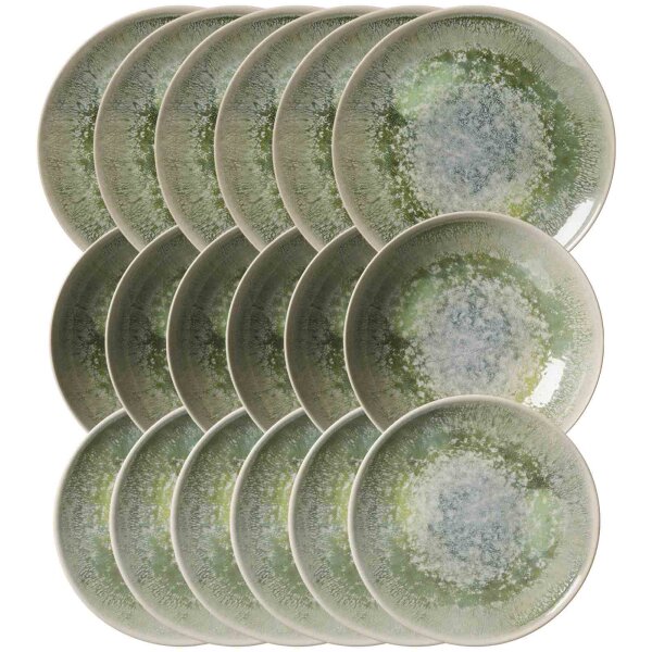 Ritzenhoff & Breker Cecina Teller-Set 18-teilig - Jade