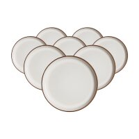 Ritzenhoff & Breker Visby Dessert-Teller ø 20,5 cm 8er Set - Weiß