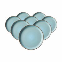 Ritzenhoff & Breker Visby Dessert-Teller ø 20,5 cm 8er Set - Blau