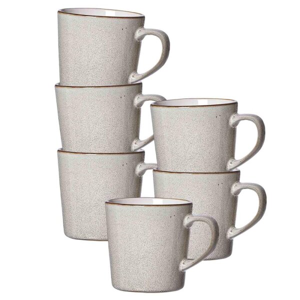 Ritzenhoff & Breker Visby Becher 400 ml 6er Set - Grau