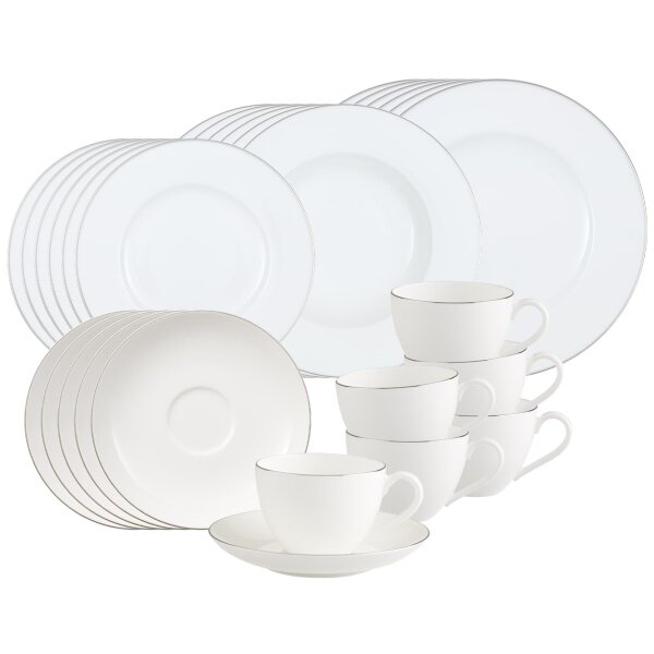 Villeroy & Boch Anmut Platinum No.1 Kombiservice 30-teilig