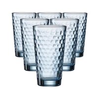 Ritzenhoff & Breker Favo Longdrinkglas 400 ml 6er Set - Blau