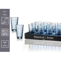 Ritzenhoff & Breker Favo Longdrinkglas 400 ml 6er Set...