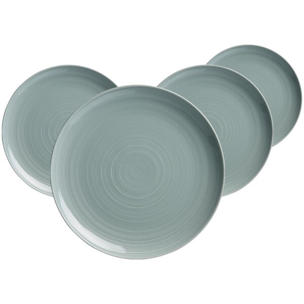 Ritzenhoff & Breker Suomi Speiseteller ø 26 cm 4er Set - Blau