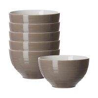 Ritzenhoff & Breker Suomi Müslischale ø 14 cm 6er Set - Braun