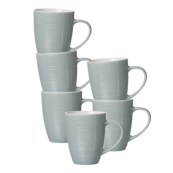 Ritzenhoff & Breker Suomi Kaffeebecher 310 ml 6er Set - Blau