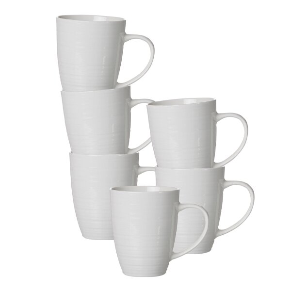 Ritzenhoff & Breker Suomi Kaffeebecher 310 ml 6er Set - Beige