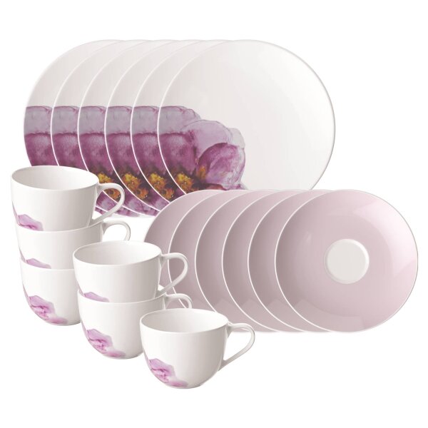 Villeroy & Boch Rose Garden Kaffeeservice 18-teilig