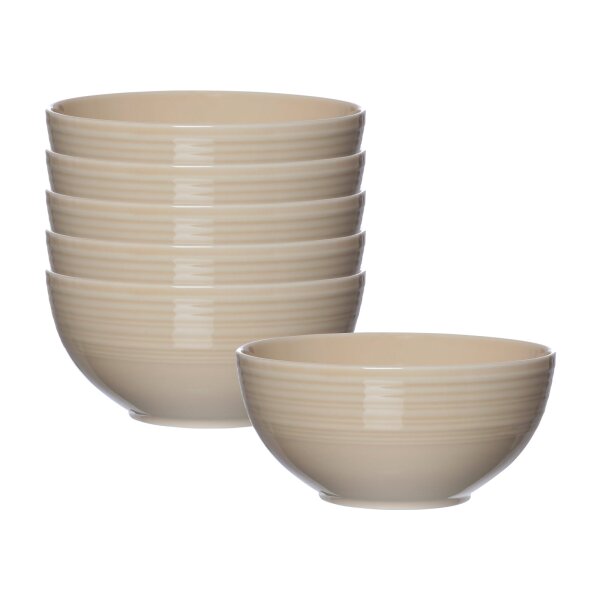 Ritzenhoff & Breker Levi Müslischale ø 15 cm 6er Set - Beige