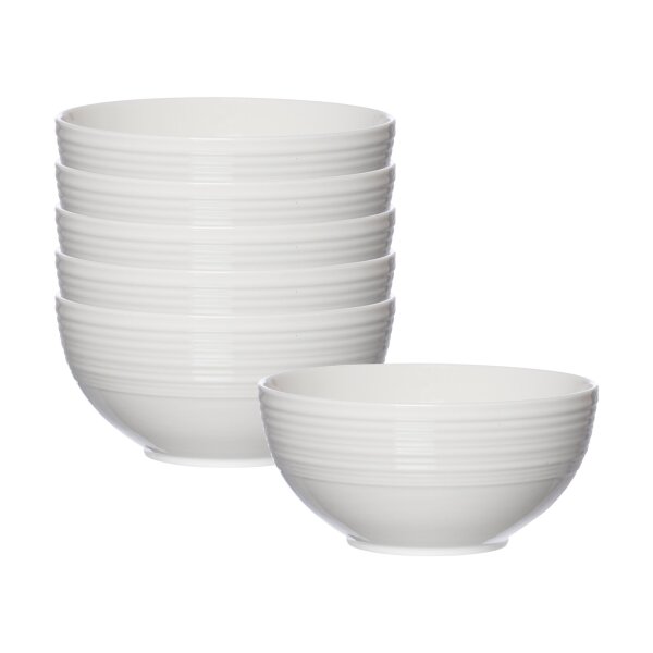 Ritzenhoff & Breker Levi Müslischale ø 15 cm 6er Set - Weiß