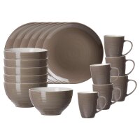 Ritzenhoff & Breker Suomi Frühstücks-Set 18-teilig - Braun