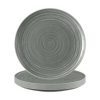 Seltmann Weiden Terra Frühstücksteller ø 22,5 cm 6er Set - Perlgrau