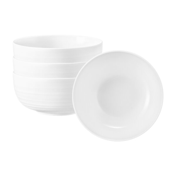 Seltmann Weiden Terra Müslischale ø 15 cm 4er Set - Weiß